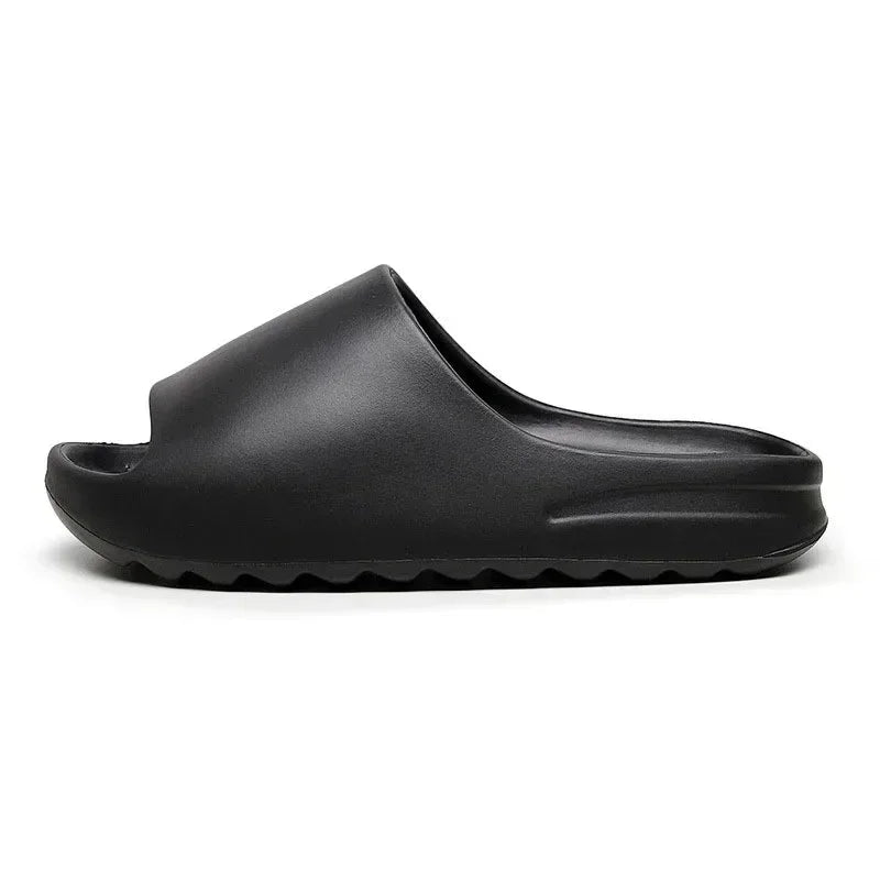 Brand High Quality Super Soft EVA Sole Summer Slippers for Men Bathroom Slippers Home Slides Couple Beach Sandals Male Slipper