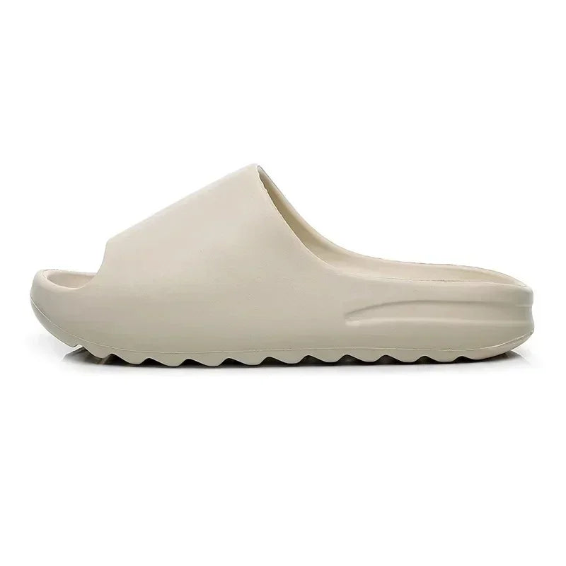 Brand High Quality Super Soft EVA Sole Summer Slippers for Men Bathroom Slippers Home Slides Couple Beach Sandals Male Slipper